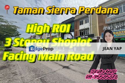 Taman Sierra Perdana 3Storey Shop High ROI, Johor, Masai