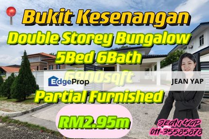 Bukit Kesenangan  Double Storey Bungalow, Johor, Johor Bahru