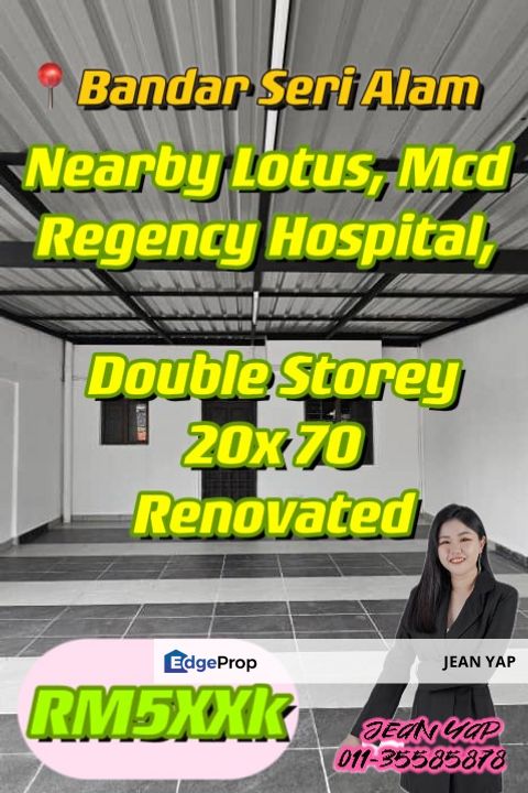 Bandar Seri Alam Double Storey Jalan Bayu 29, Johor, Masai