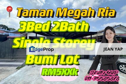 Megah Ria Single Storey renovated Bumi lot, Johor, Masai