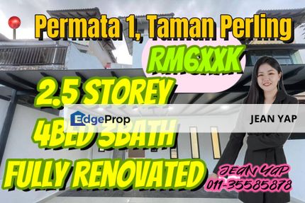 Jln Permatang Tmn Perling 2.5Storey, Johor, Johor Bahru