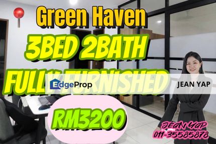 Green Haven 3BR Fully Furnished, Johor, Masai