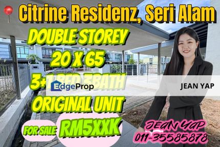 Citrine Residenz Seri Alam Original Bare Unit, Johor, Masai