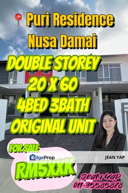 Puri Residence Nusa Damai Original Unit, Johor, Pasir Gudang