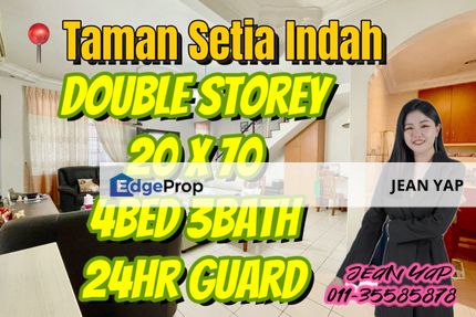 Setia Indah Double Storey 24Hr Guard, Johor, Johor Bahru