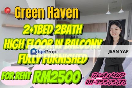 Green Haven 2+1BR Fully Furnished, Johor, Masai