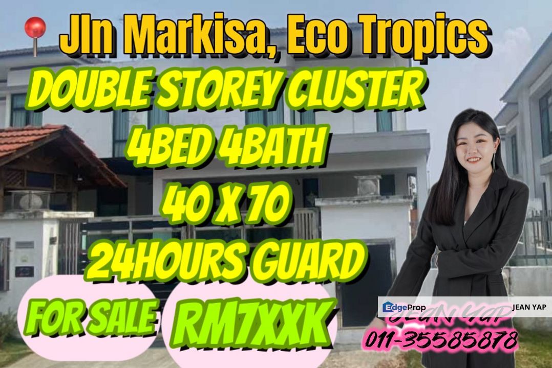 Jalan Markisa Eco Tropic Cluster House, Johor, Masai