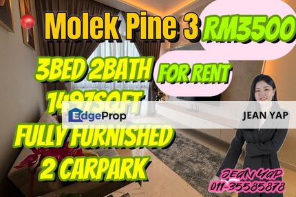 Molek Pine 3 3BR Fully Furnished, Johor, Johor Bahru