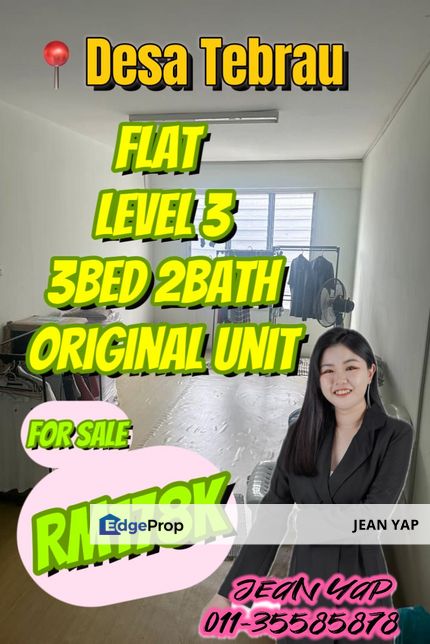 Desa Tebrau Sri Lanang 3BR FLAT, Johor, Johor Bahru