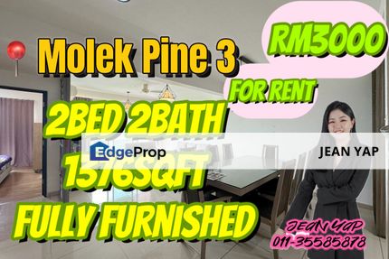 Molek Pine 3 2BR Fully Furnished, Johor, Johor Bahru