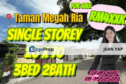 Megah Ria Single Storey , Johor, Masai