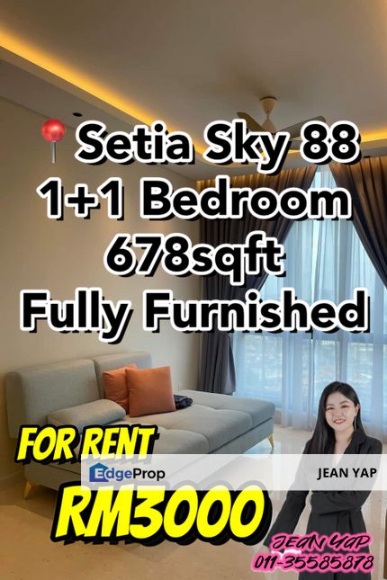 Setia Sky 88 1+1BR , Johor, Johor Bahru