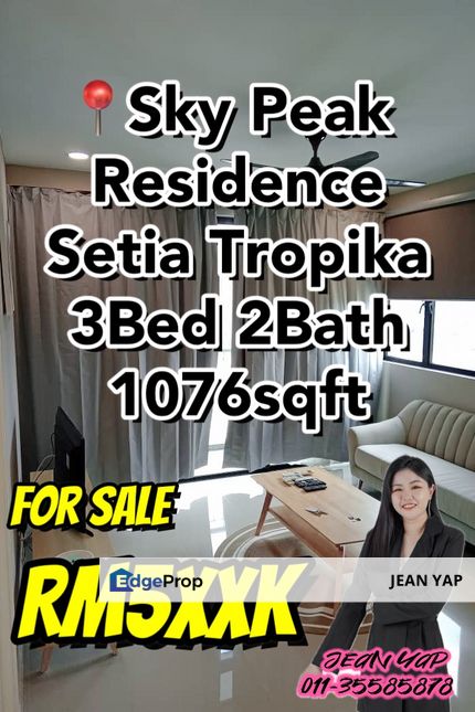 Sky Peak Residence 3BR , Johor, Setia Tropika