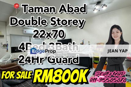 Taman Abad Double Storey , Johor, Johor Bahru