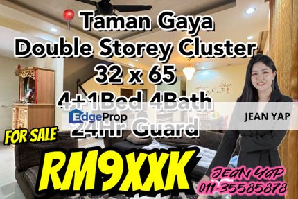 Taman Gaya Double Storey Cluster , Johor, Ulu Tiram