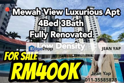 Mewah View Luxurious Apt 4BR, Johor, Johor Bahru