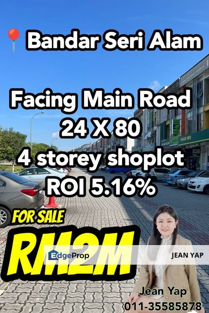 Seri Alam 4 Storey Shop, Johor, Masai