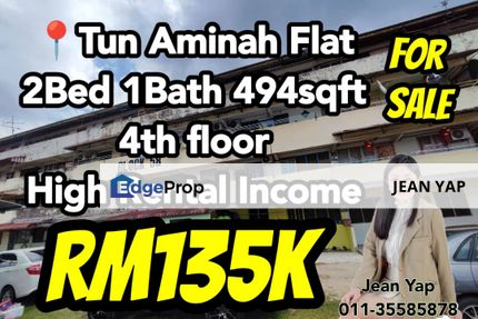 Tun Aminah Flat 2BR, Johor, Johor Bahru