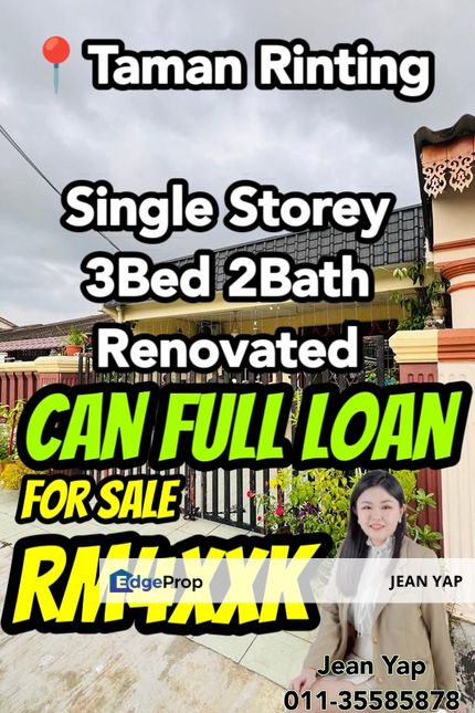 Jln Cendana Tmn Rinting Single Storey , Johor, Masai