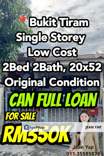 Bukit Tiram Single Storey Low Cost, Johor, Ulu Tiram