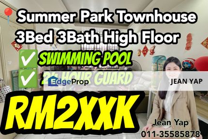 Summer Park Townhouse 3BR , Johor, Masai