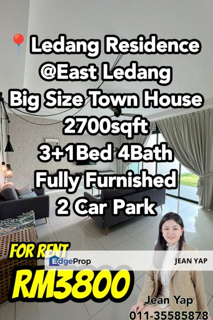 Ledang Residense @ East Ledang Big Size Townhouse, Johor, Nusajaya