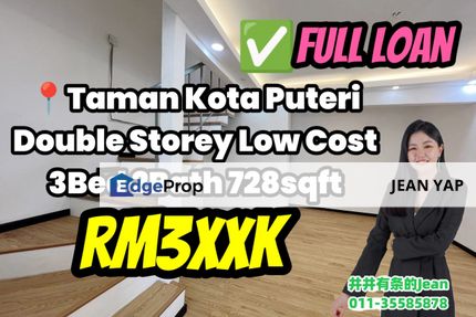 JLN Bayan Kota Puteri Double Storey Low Cost, Johor, Masai