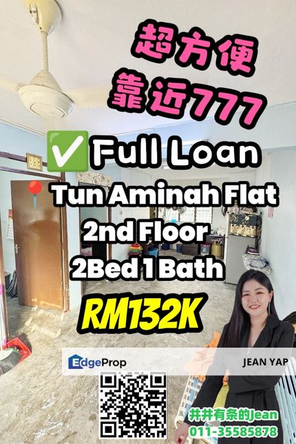 Flat Tun Aminah Full Loan, Johor, Johor Bahru