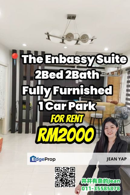 The Embassy Suite 2BR Fully Furnished , Johor, Johor Bahru