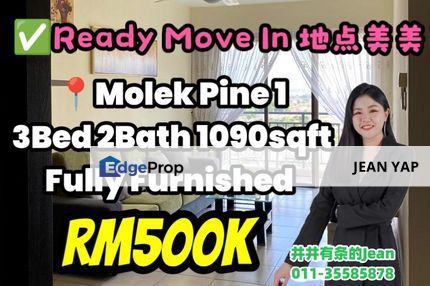 Molek Pine 1 3BR Fully Furnished , Johor, Johor Bahru