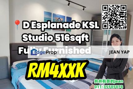 D Esplanade KSL Studio Fully Furnished, Johor, Johor Bahru