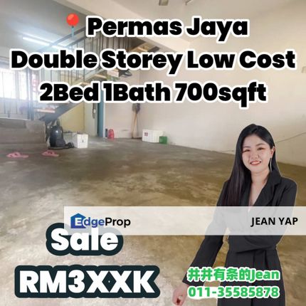 Permas Jaya Double Storey Low Cost, Johor, Permas Jaya/Senibong