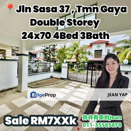 Jalan Sasa 37 Taman Gaya DSTH, Johor, Ulu Tiram