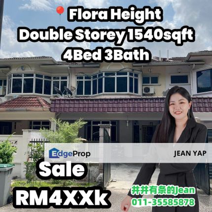 Flora Height Double Storey, Johor, Pasir Gudang
