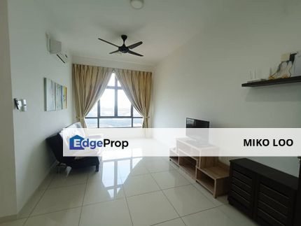 🌈 🌈 For Rent  🌈 🌈  📍D'Summit Residences @ Taman Kempas Utama📍  🏠 1 Bedroom 1 Bathroom 🏠 Fully Furnished 🏠 City View 🏠 Block B High Floor 🏠 , Johor, Johor Bahru