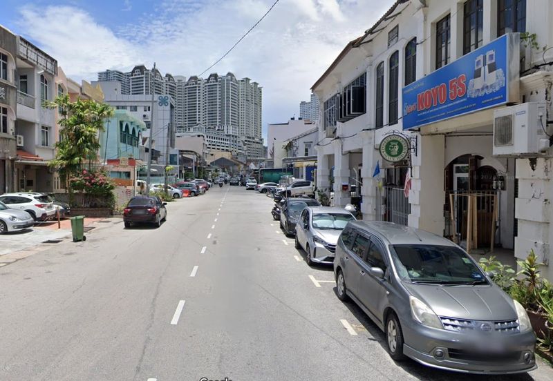 2 Storey Shop Lot at Jalan Seang Tek, Georgetown, High Visibility