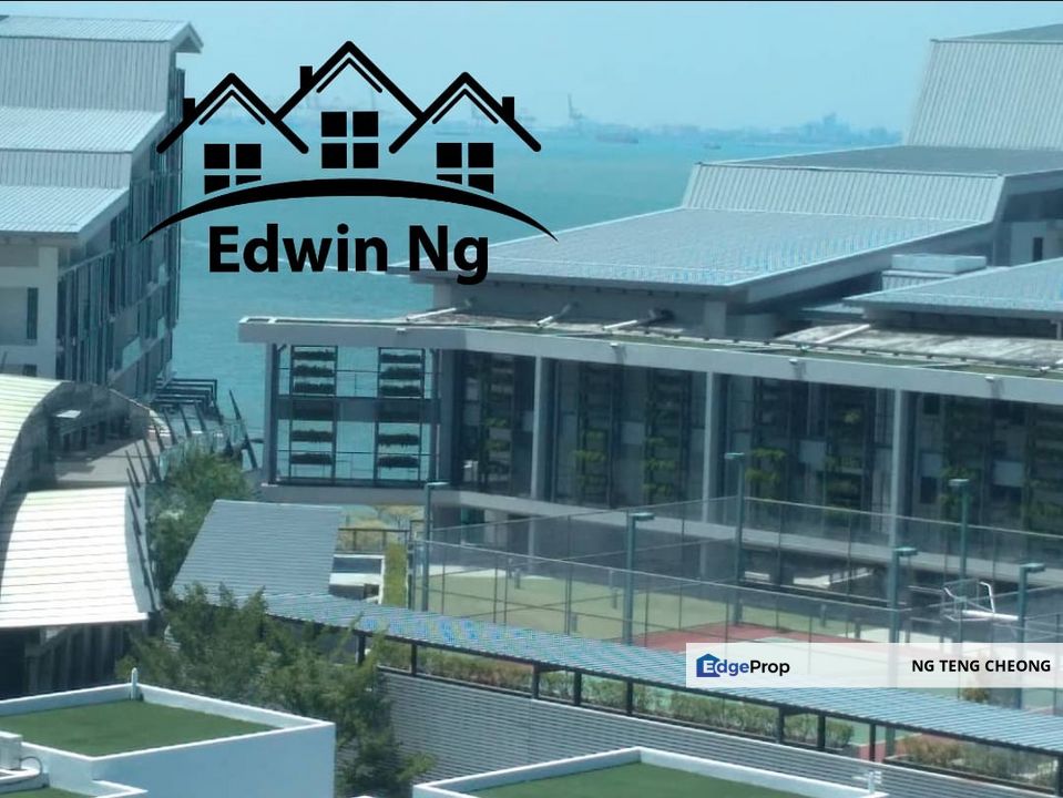 The Light Collection 1, Fully Furnished & Renovated, Balcony facing Water Canal, Penang, Gelugor