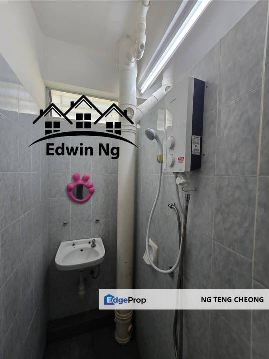 Desa Aman Block 53 Flat at Relau, Low Floor, Partially Furnished & Renovated, Penang, Relau