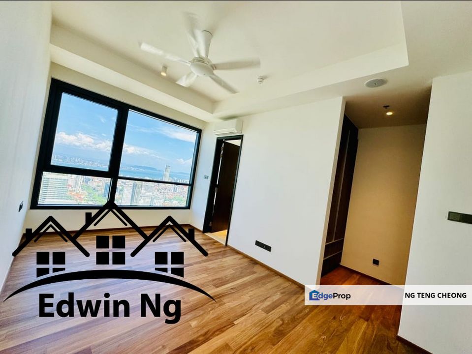 Marriot Residences @ Gurney, High Floor, Unobstructed Seaview, Partially Furnished, Penang, Georgetown