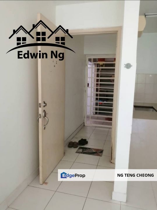 Melody Homes Apartment at Air Itam, Low Floor Unfurnished Unit, Pool View & Hill View, Penang, Ayer Itam