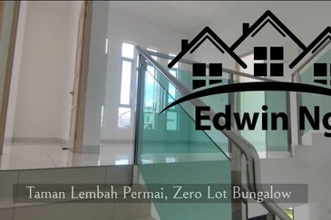 [GATED & GUARDED] 3 Storey Zero Lot Bungalow at Taman Lembah Permai, Kota Permai, Bukit Mertajam