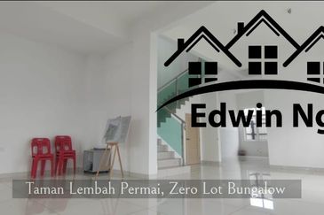 [GATED & GUARDED] 3 Storey Zero Lot Bungalow at Taman Lembah Permai, Kota Permai, Bukit Mertajam