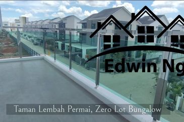 [GATED & GUARDED] 3 Storey Zero Lot Bungalow at Taman Lembah Permai, Kota Permai, Bukit Mertajam