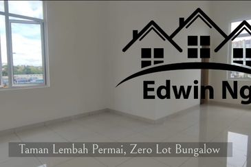 [GATED & GUARDED] 3 Storey Zero Lot Bungalow at Taman Lembah Permai, Kota Permai, Bukit Mertajam
