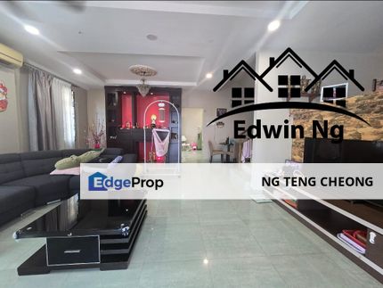 [RARE IN MARKET] 2 Storey Semi-D Cluster House at Taman Gemilang Jaya, Bukit Mertajam, Long Car Porch, Penang, Bukit Mertajam