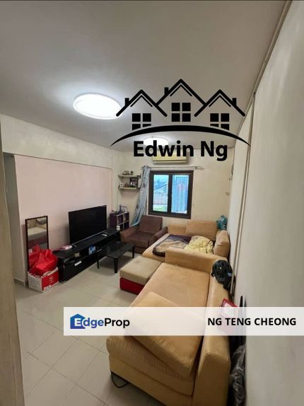 Jelutong Park Apartment, High Floor Corner Unit, Facing Penang Bridge, Fully Furnished, 1 Carpark, Penang, Jelutong