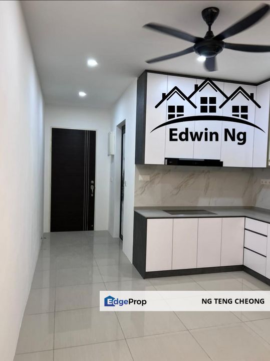 Quaywest Residence Near Queensbay Mall, Low Floor, Fully Furnished & Renovated, 3 Carparks, Penang, Bayan Lepas