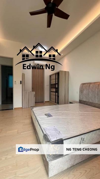 Newly Renovated Quaywest Residence, High Floor, Fully Furnished, Seaview, Near Queensbay Mall, Penang, Bayan Lepas
