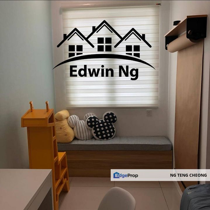 The Clovers Condo at Bayan Lepas, Low Floor, Partly Furnished & Renovated, Good Condition, Penang, Bayan Lepas