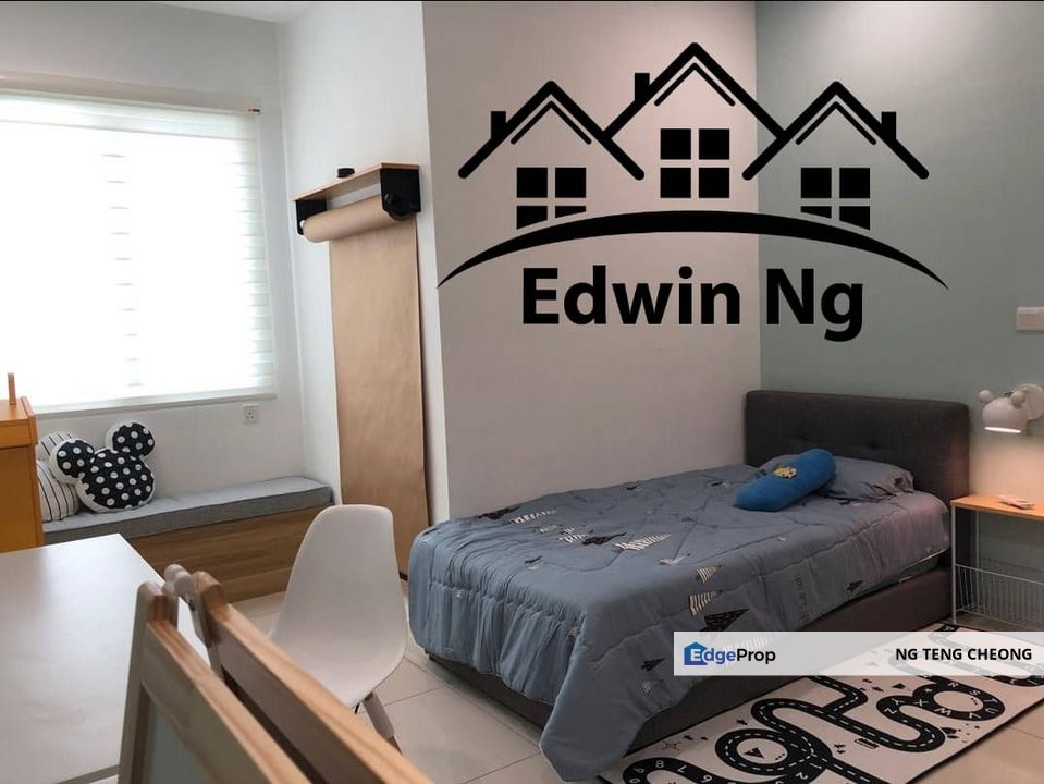 The Clovers Condo at Bayan Lepas, Low Floor, Partly Furnished & Renovated, Good Condition, Penang, Bayan Lepas